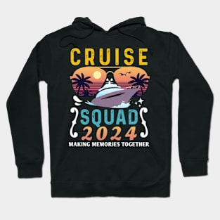 Cruise Squad 2024 Family Vacation Matching Group Summer Hoodie